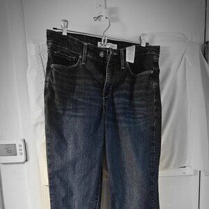 Signature by Levi Women's Straight Leg Blue Jeans Size 4 Tall